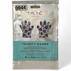 Nails Inc THIRSTY HANDS Hydrating Mask NWT
